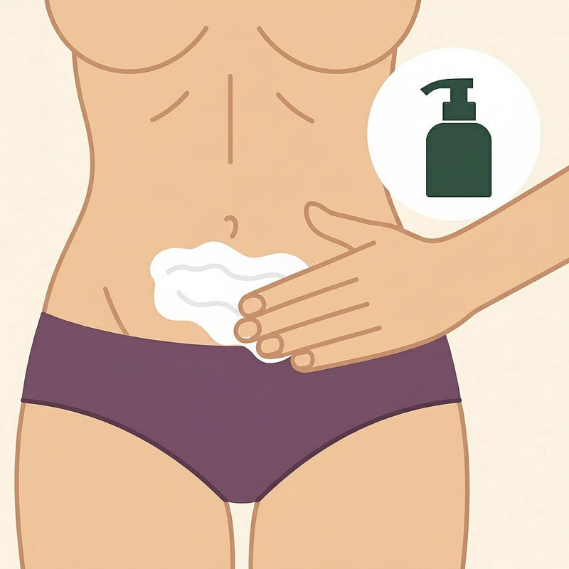 Apply a thick, even layer (don’t rub in)